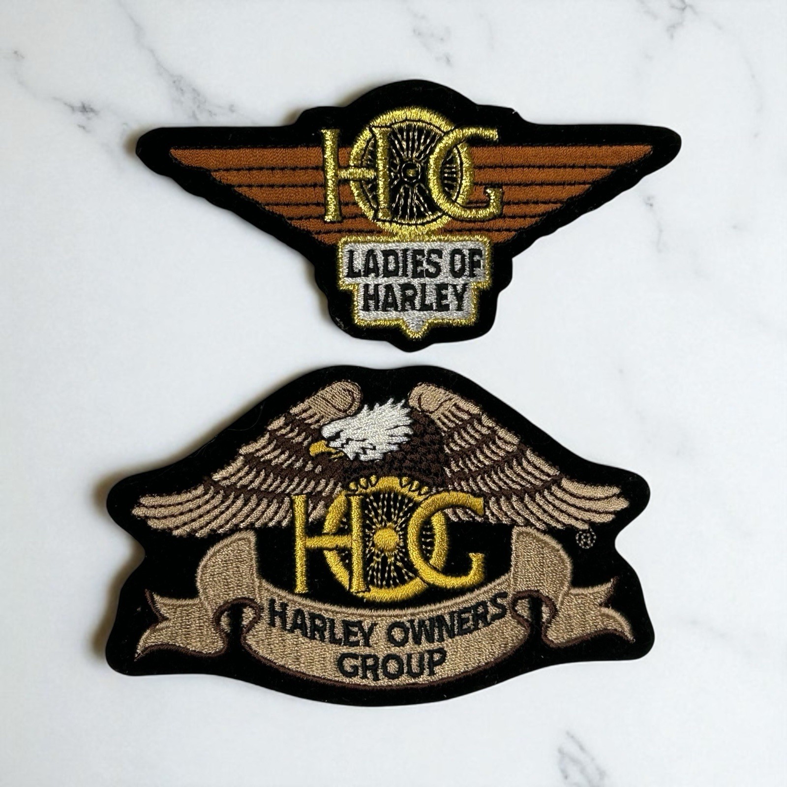 Ladies Of Harley Davidson Owners Group Patches Motorcycle HOG Lot
