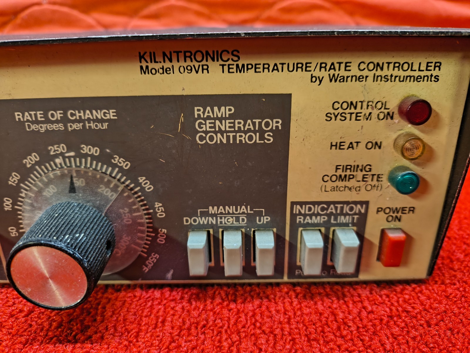 Used KilnTronics 09VR Temperature/Rate Controller Good Condition