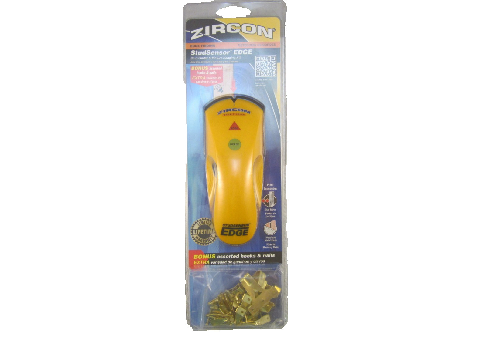 Stud StudSensor Edge Picture Kit Bonus Assorted Hooks And Nails Zircon 65946