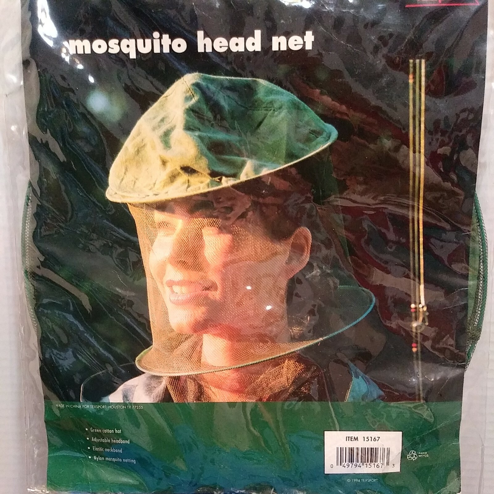 Tough Outfitters Mosquito Head Net  unisex bug Netting outdoor camping safari