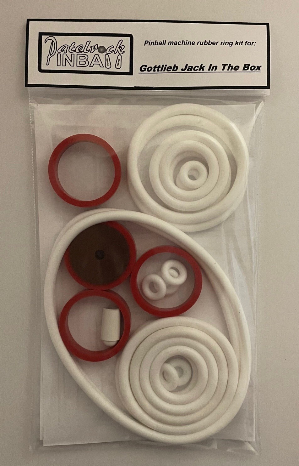 1973 Gottlieb Jack In The Box Pinball Machine Rubber Ring Kit