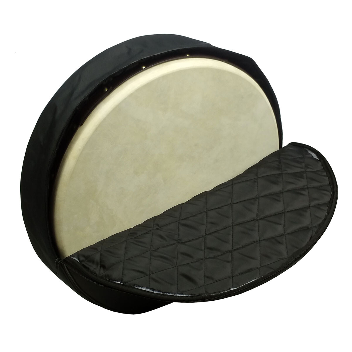 Water-Resistant Nylon Bodhran Case Padded 18 Inch