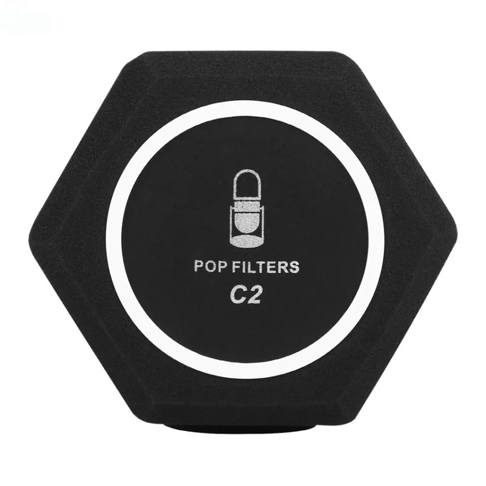 C2 Microphone - Wind Shield Acoustic for Record Studios Mic Sound-Absorbing7614