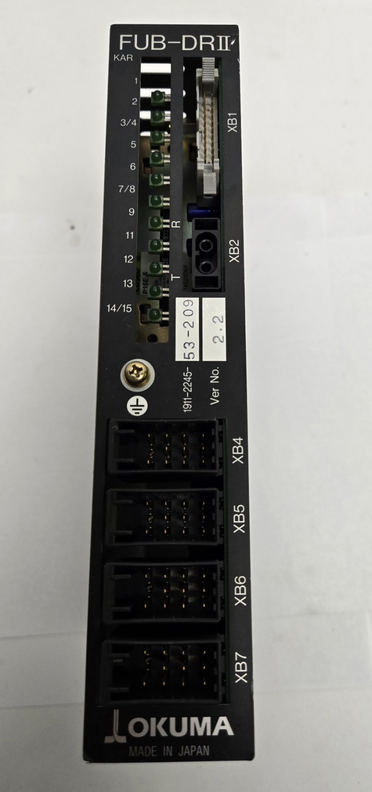 OKUMA CIRCUIT BOARD MODULE. FUB-DRII. 1911-2245.