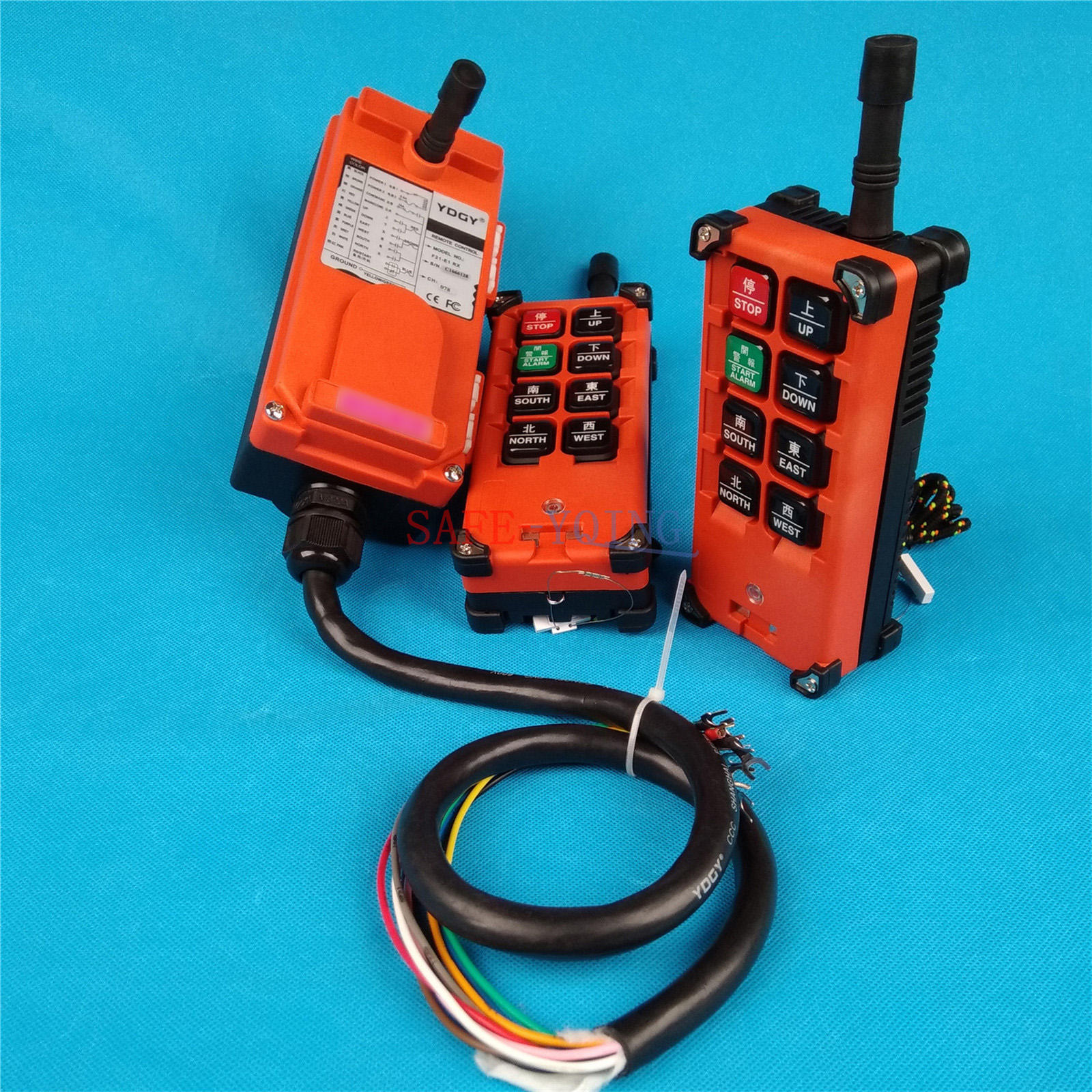 NEW F21-E1B DC12V Double Emitters Hoist Crane Radio Wireless Remote Control