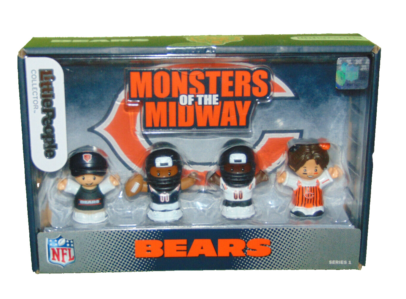 Little People Collector “Monsters of the Midway” Chicago Bears New w/ Tags