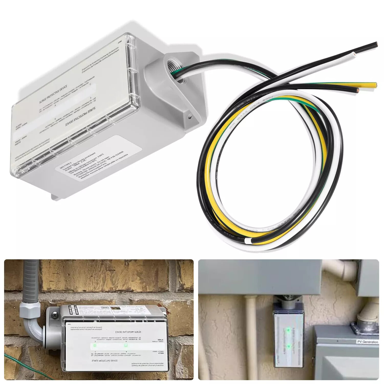 Replace for Siemens FS100 Whole House Surge Protection Device Rated 100,000 Amps