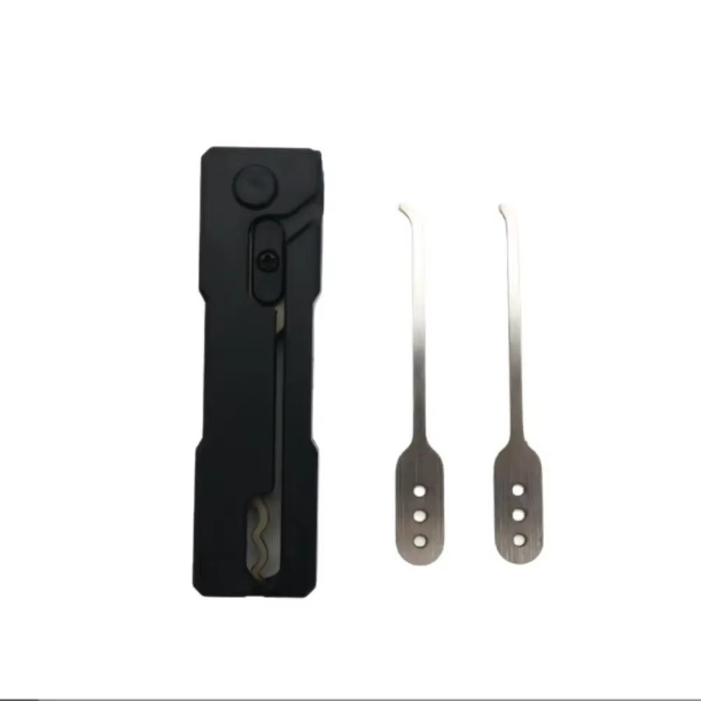 EDC Multi-Tool Fidget Slider with Grav Flip Pick Set & Mini Hooks