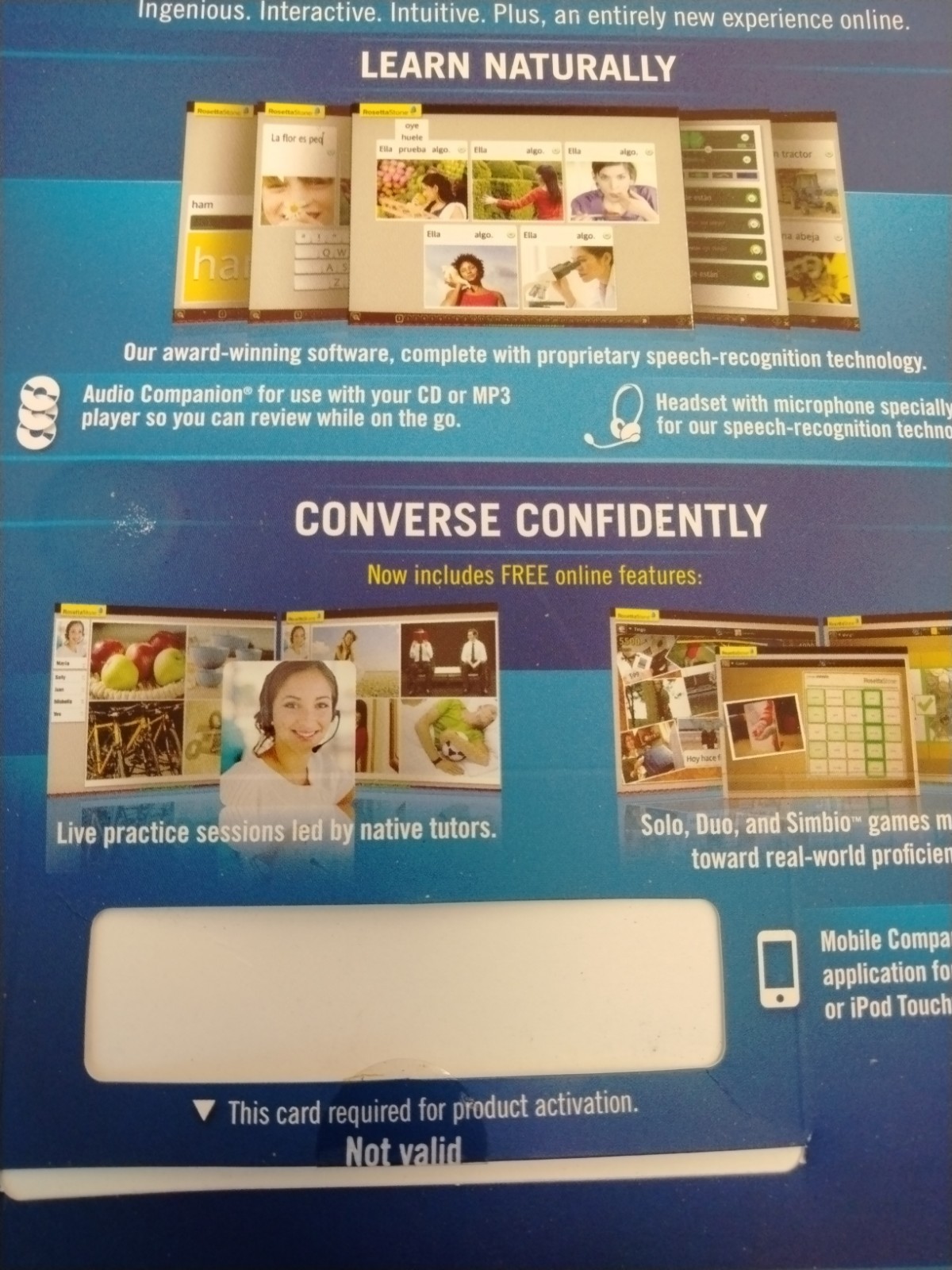 Rosetta Stone Learn Italian Language Totale Level 1 Version 4