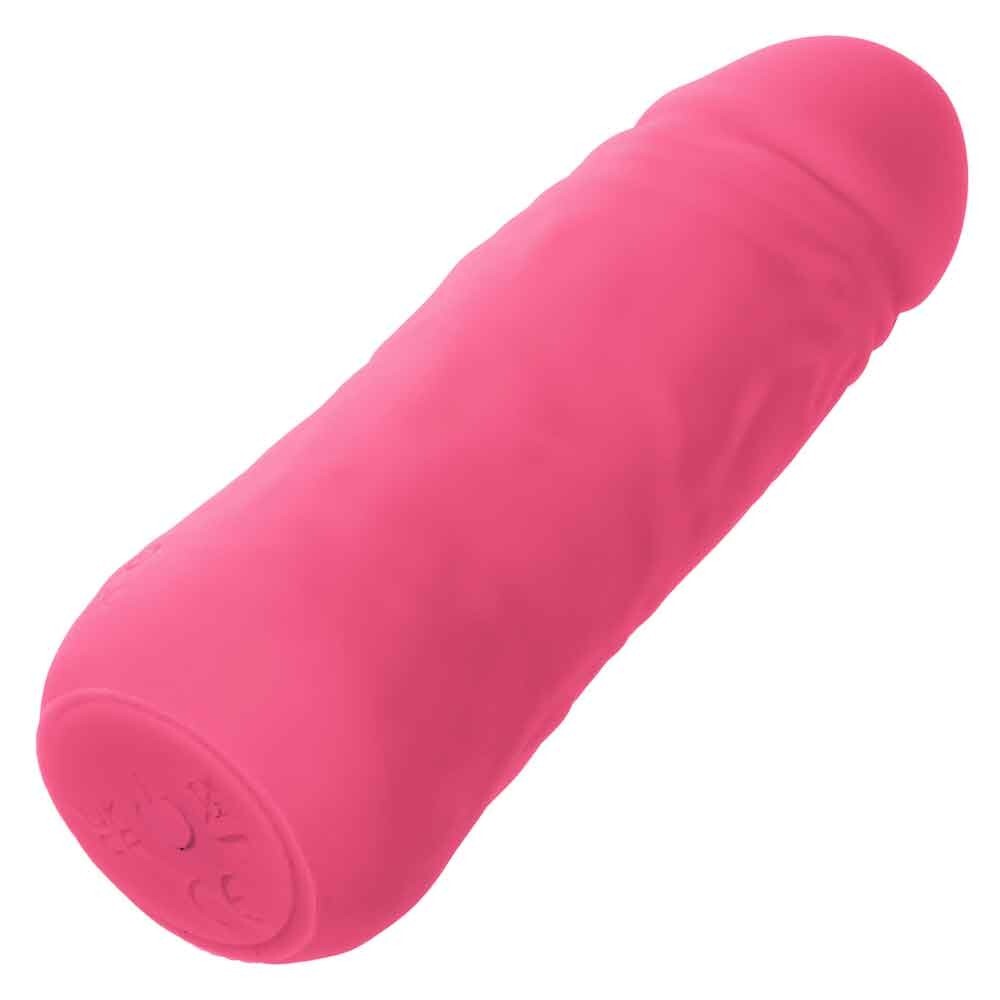 CalExotics Studs Mini Silicone 4.25" Waterproof Vibrator Pink