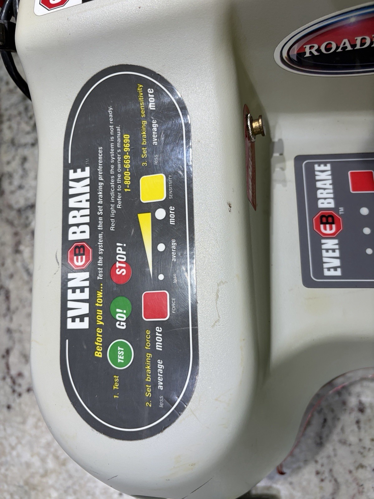 Roadmaster Even Brake Towing Portable Braking System 9400 *No Transmitter