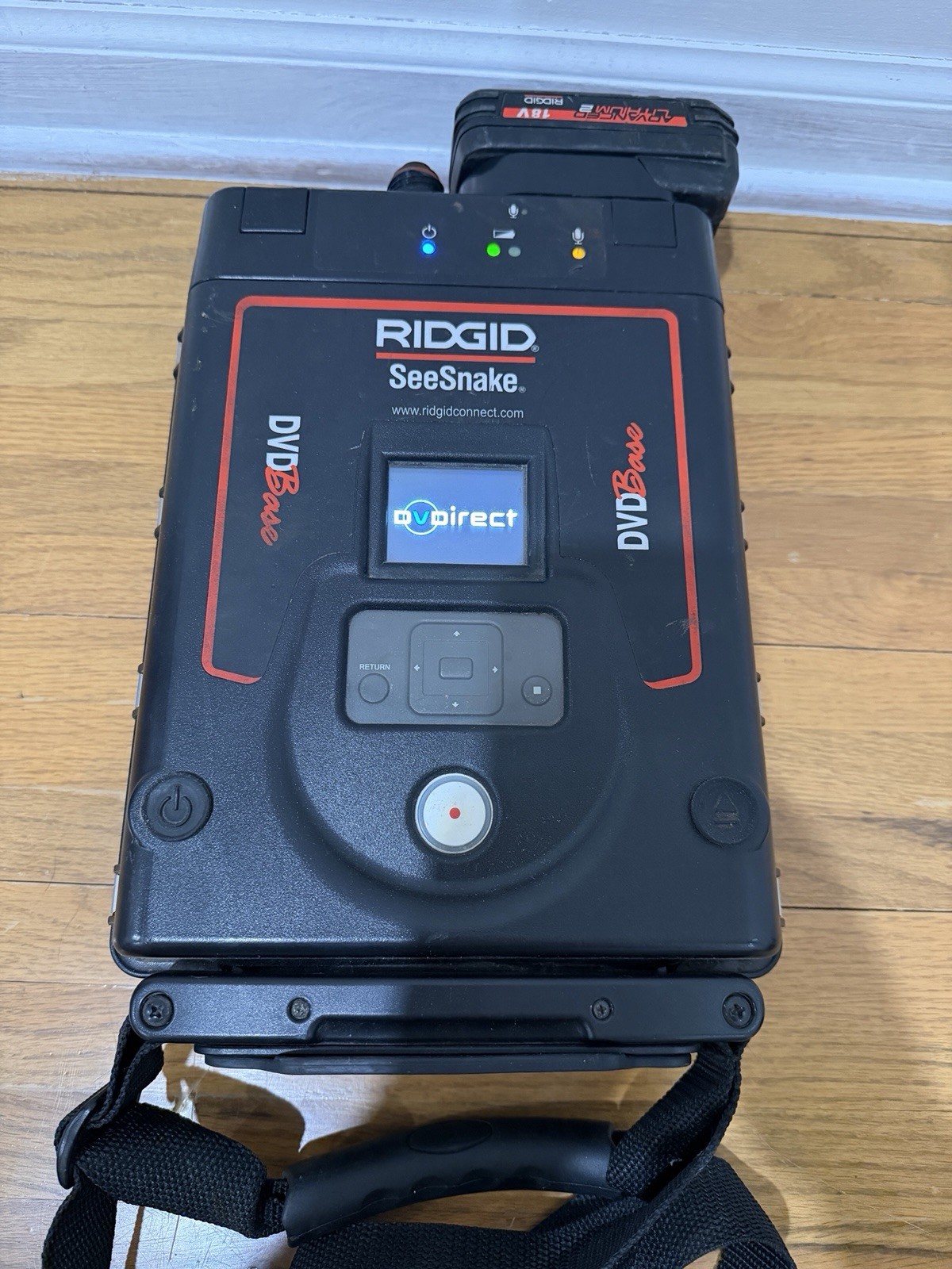 RIDGID DVD Base SEESNAKE Sewer Camera Connection