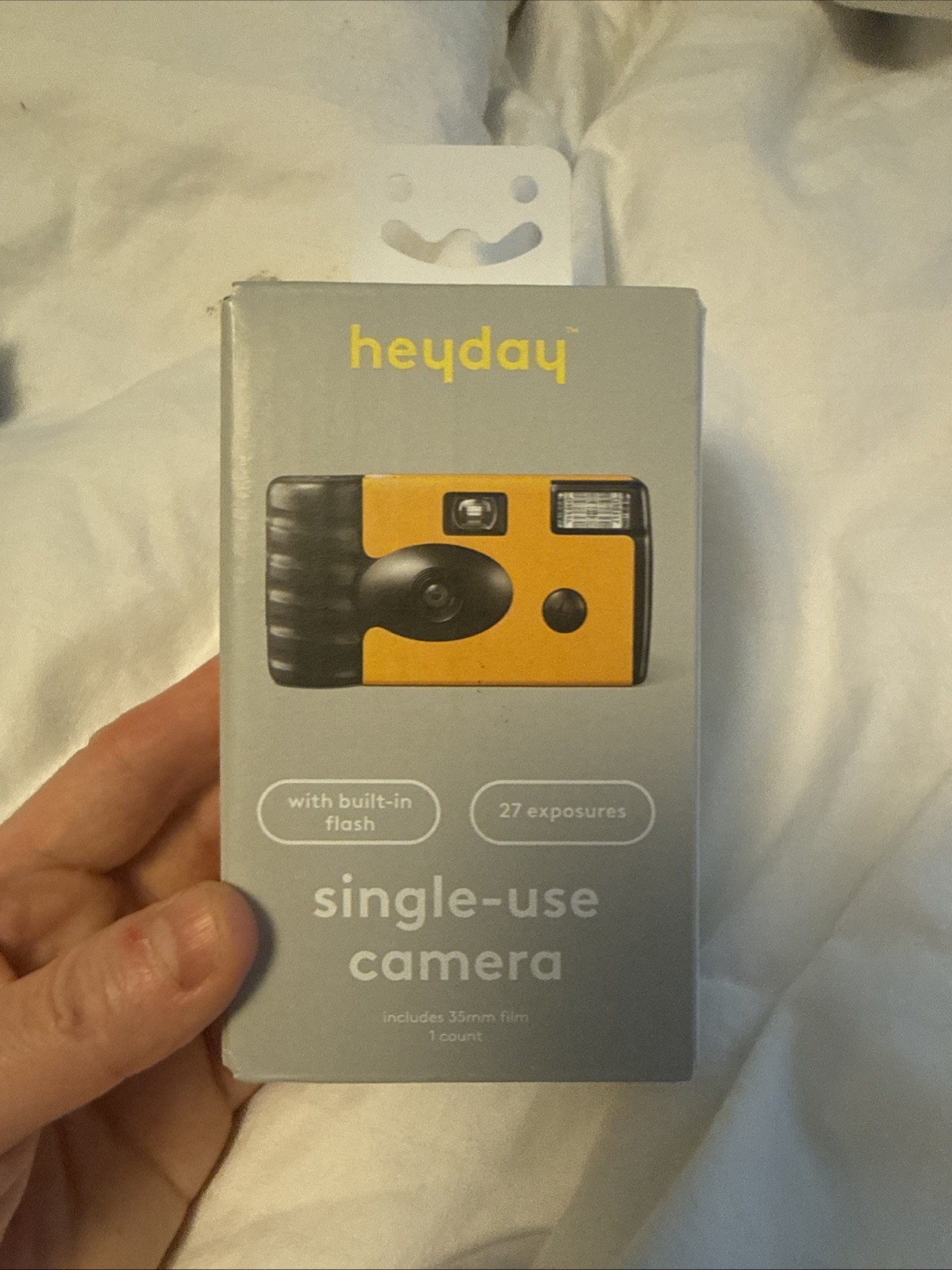 Heyday Single-use Camera With Built-in Flash 27 Exposures