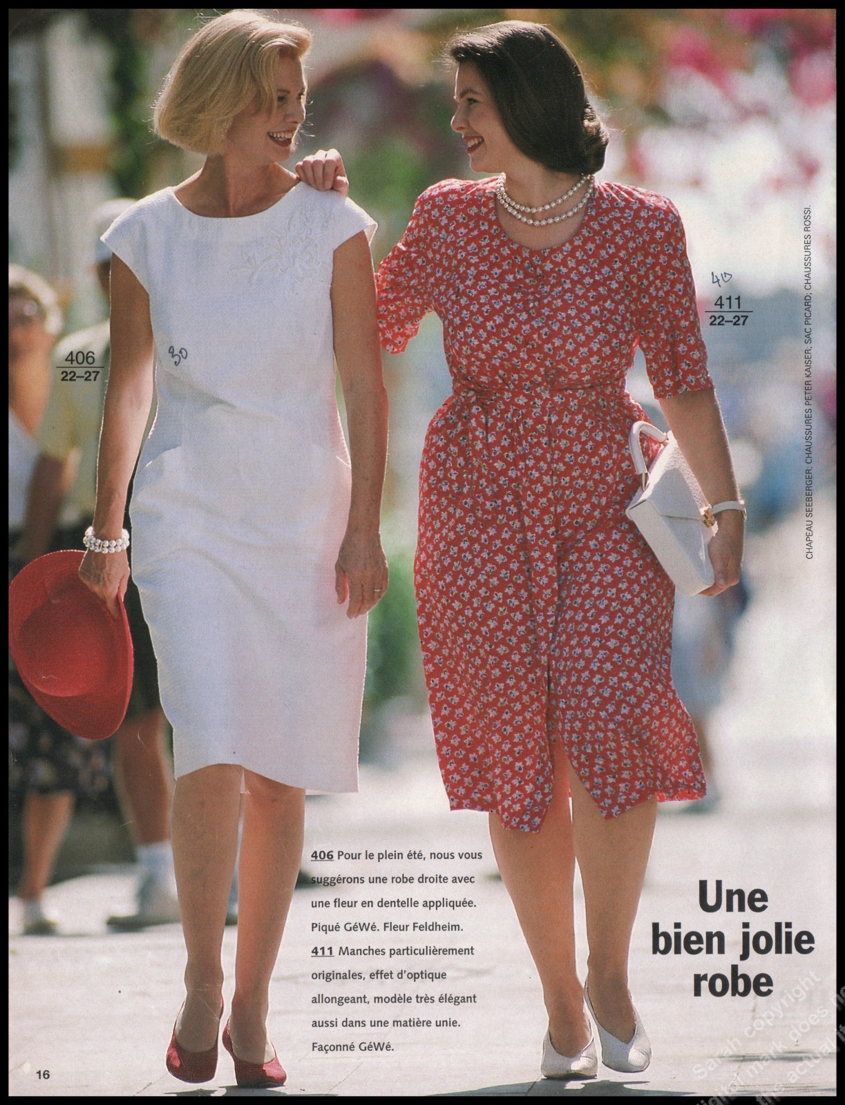 1992 High Heels Magazine Print Ad Women Fashion Long Legs shoes -AC