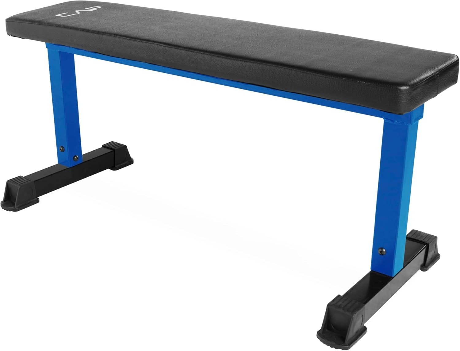 Comfortable and Stylish Blue Weight Bench - Ultimate Stability for Workouts