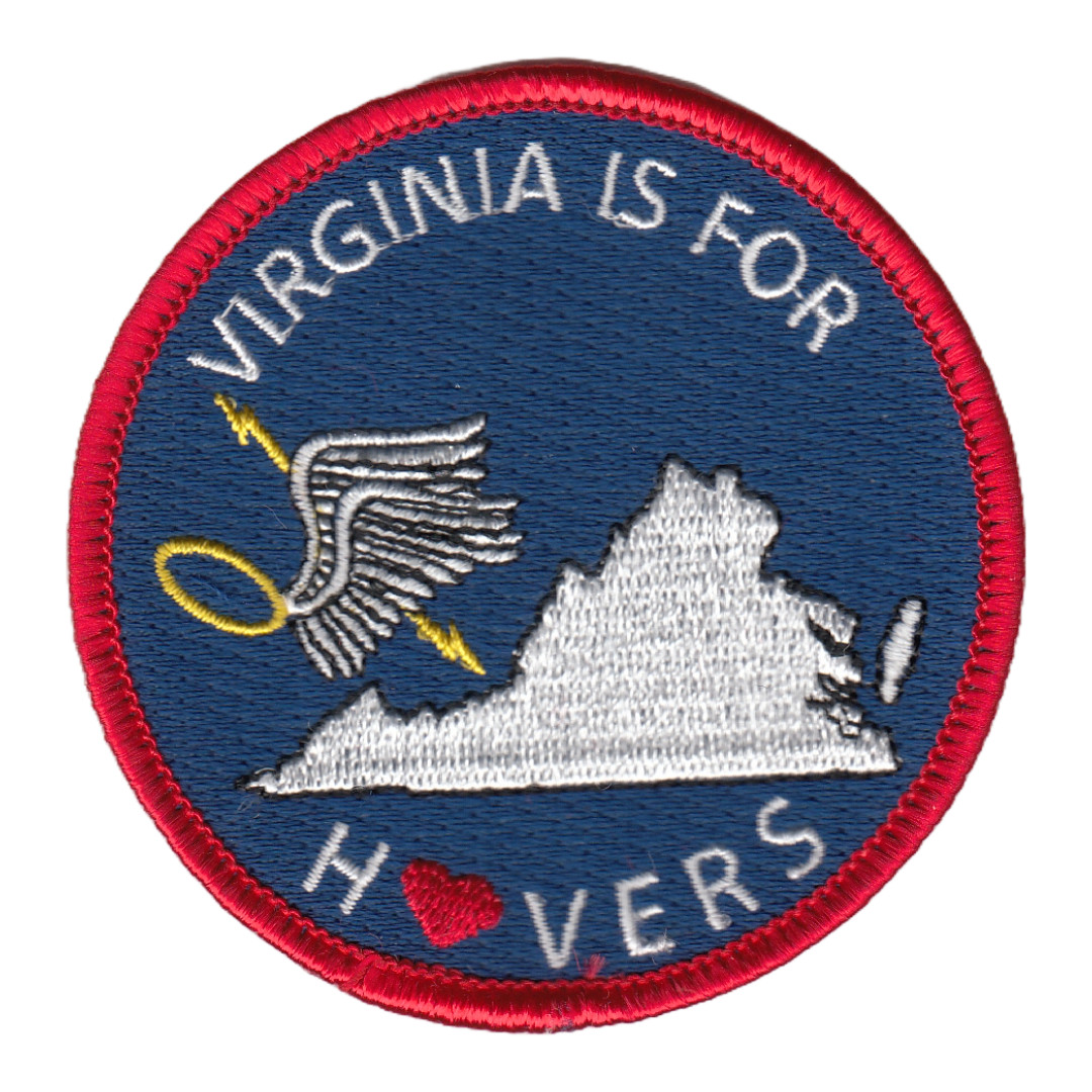 HSC-2 FLEET ANGELS VIRGINIA IS FOR HOVERS SHOULDER PATCH