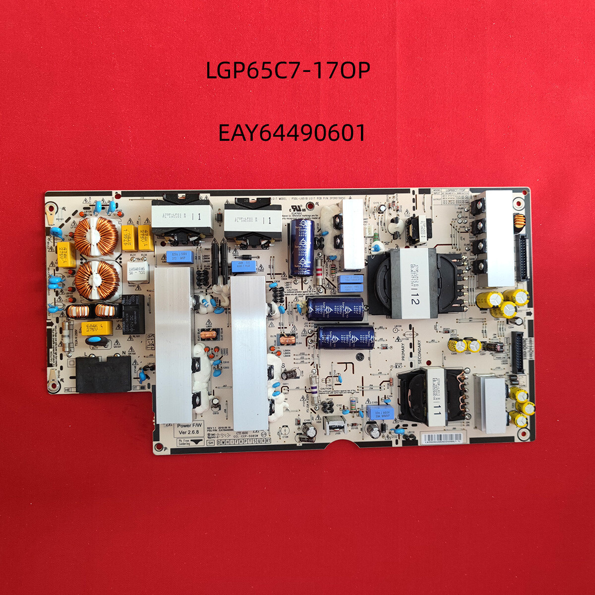 OLED65E7P-U OLED65C7P-U Power Supply EAY64490601 LGP65C7-17OP PS0L-L651A