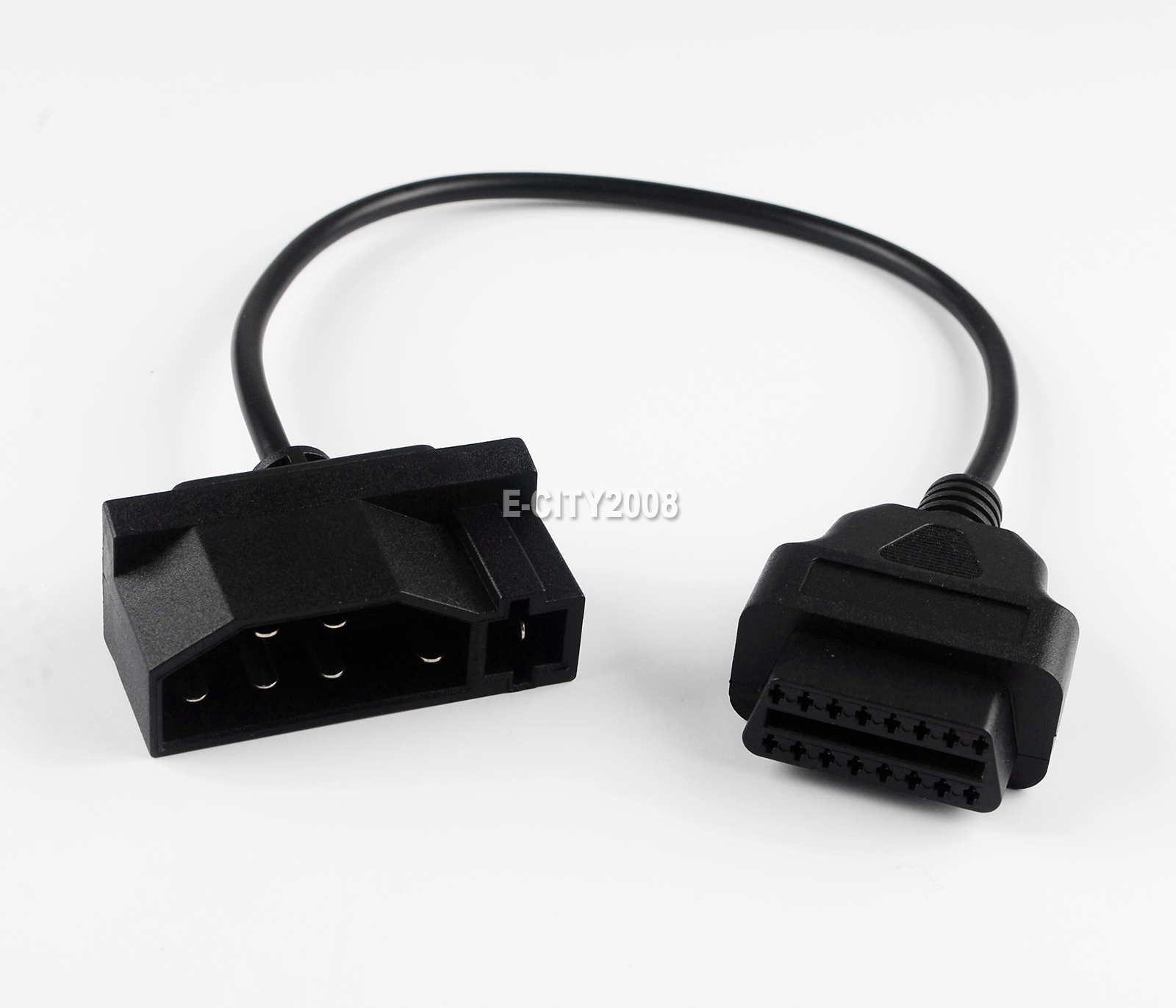 For Ford 7 Pin OBD1 to OBD2 Cable Adapter Code Reader Scanner Engine Repair Tool