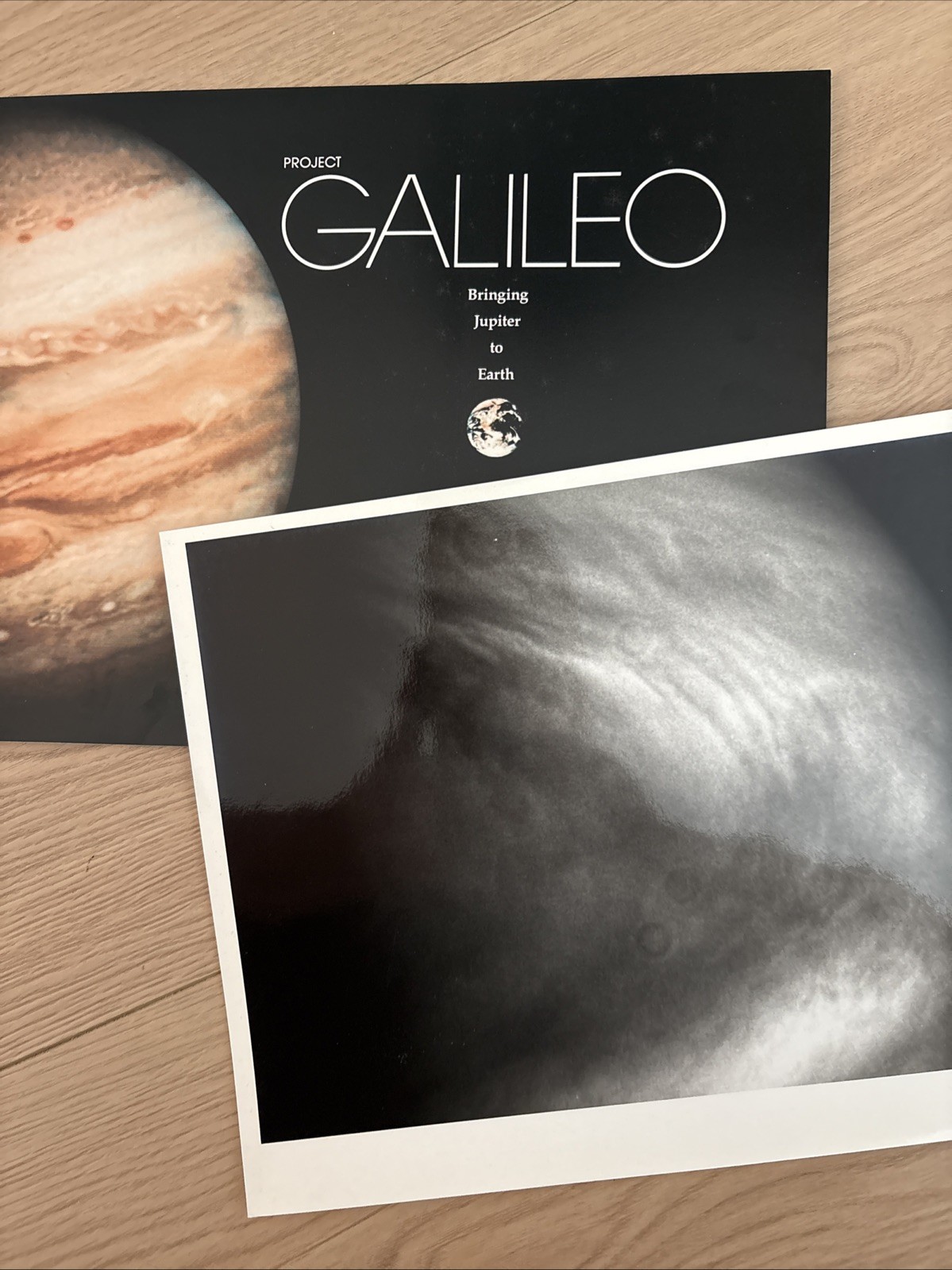 NASA Original Kodak Photograph And Booklet Of Venus Galileo Mission 1990