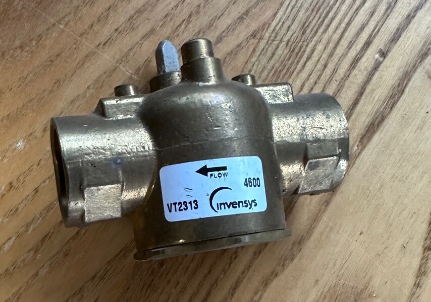 Erie Invensys VT2313 2-Way 3/4" Sweat 3.5Cv Zone Valve Body NOS