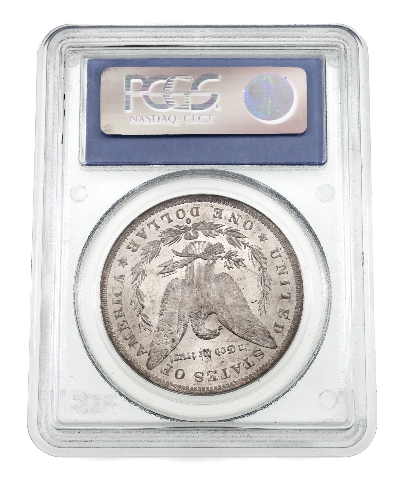 1884-O $1 Silver Morgan Dollar Graded by PCGS as MS-63