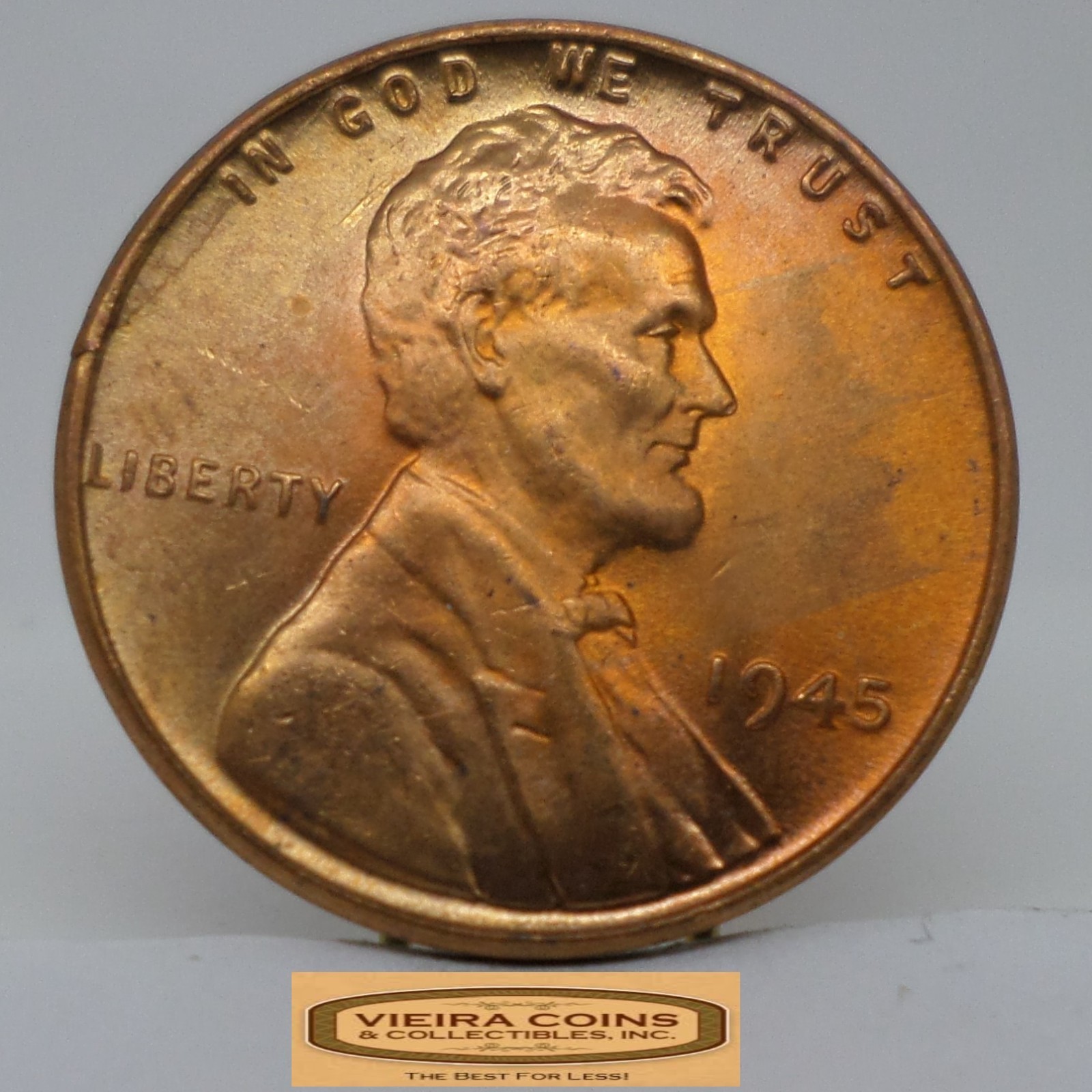 1945 Lincoln Wheat Cent, High Grade - #C48784NQ