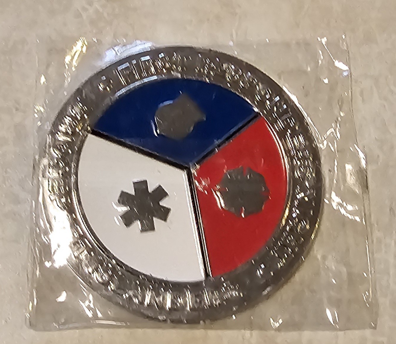 New First Responders Challenge Coin Bridgeport Islanders