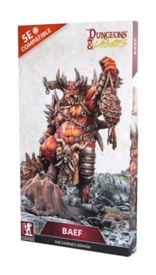 Dungeons & Lasers: Caves Series - Baef the Horned Demon