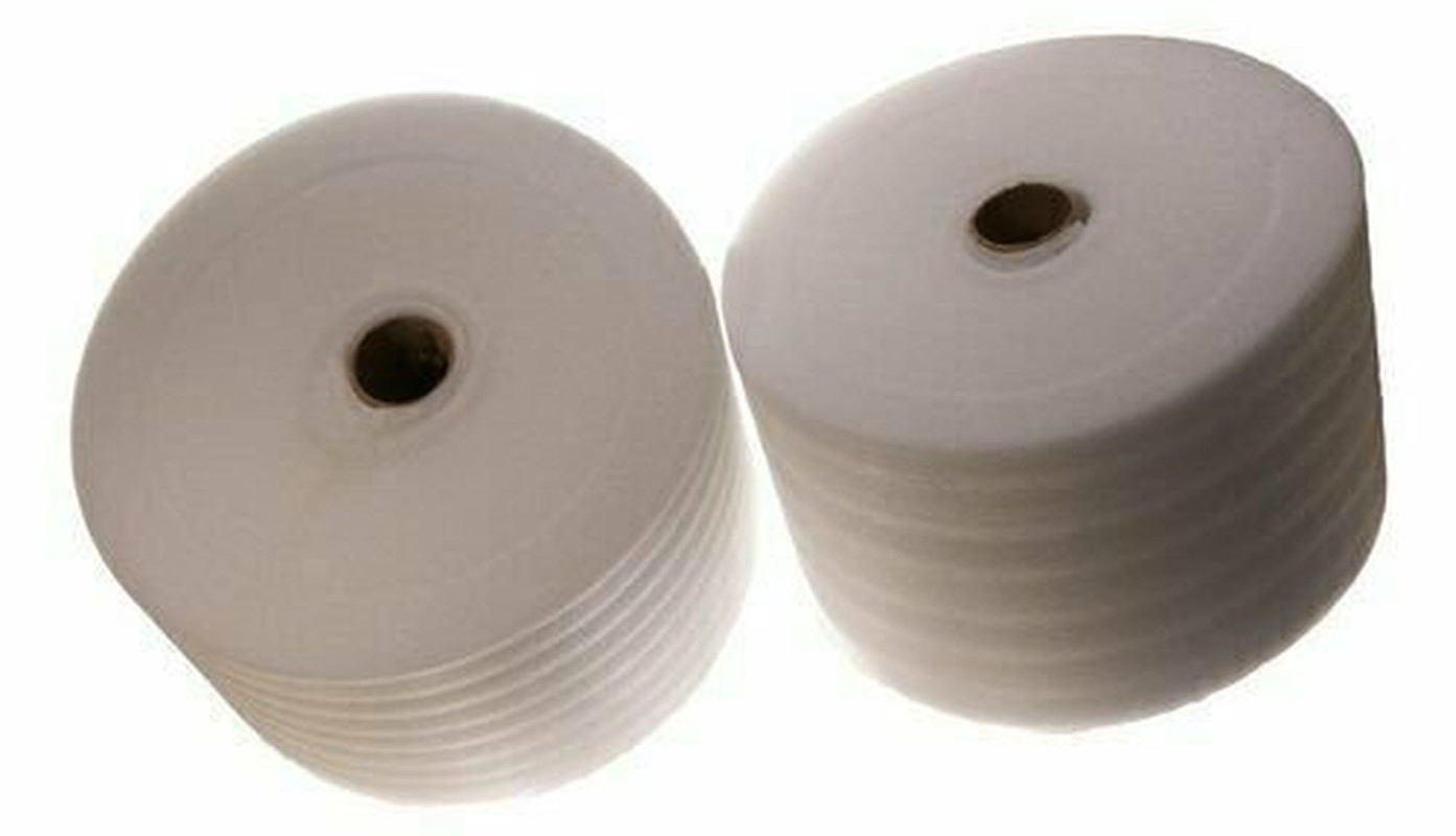 Two 188' Rolls of 1/8" Thick Packaging Foam Wrap 12" Tall  Free Shipping