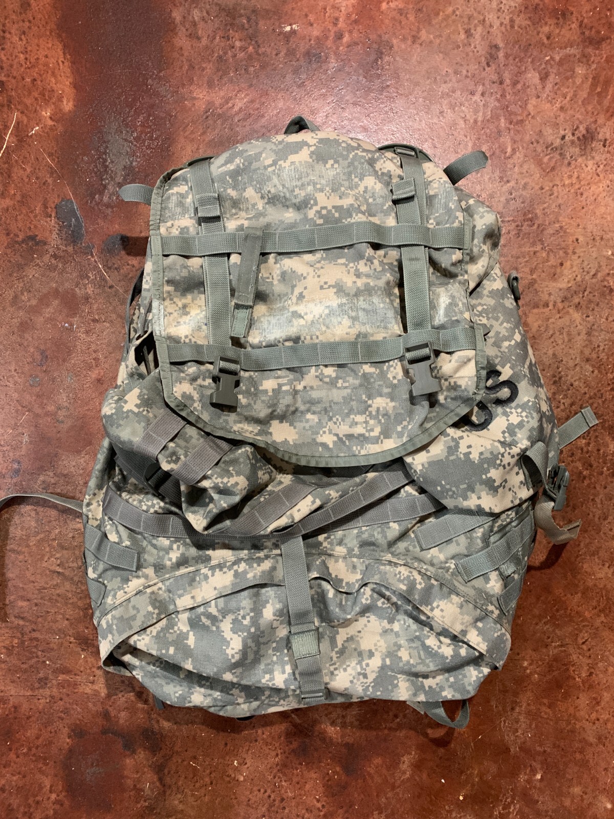 US MILITARY MOLLE II Rucksack Field Pack Complete Frame Pouch & Straps