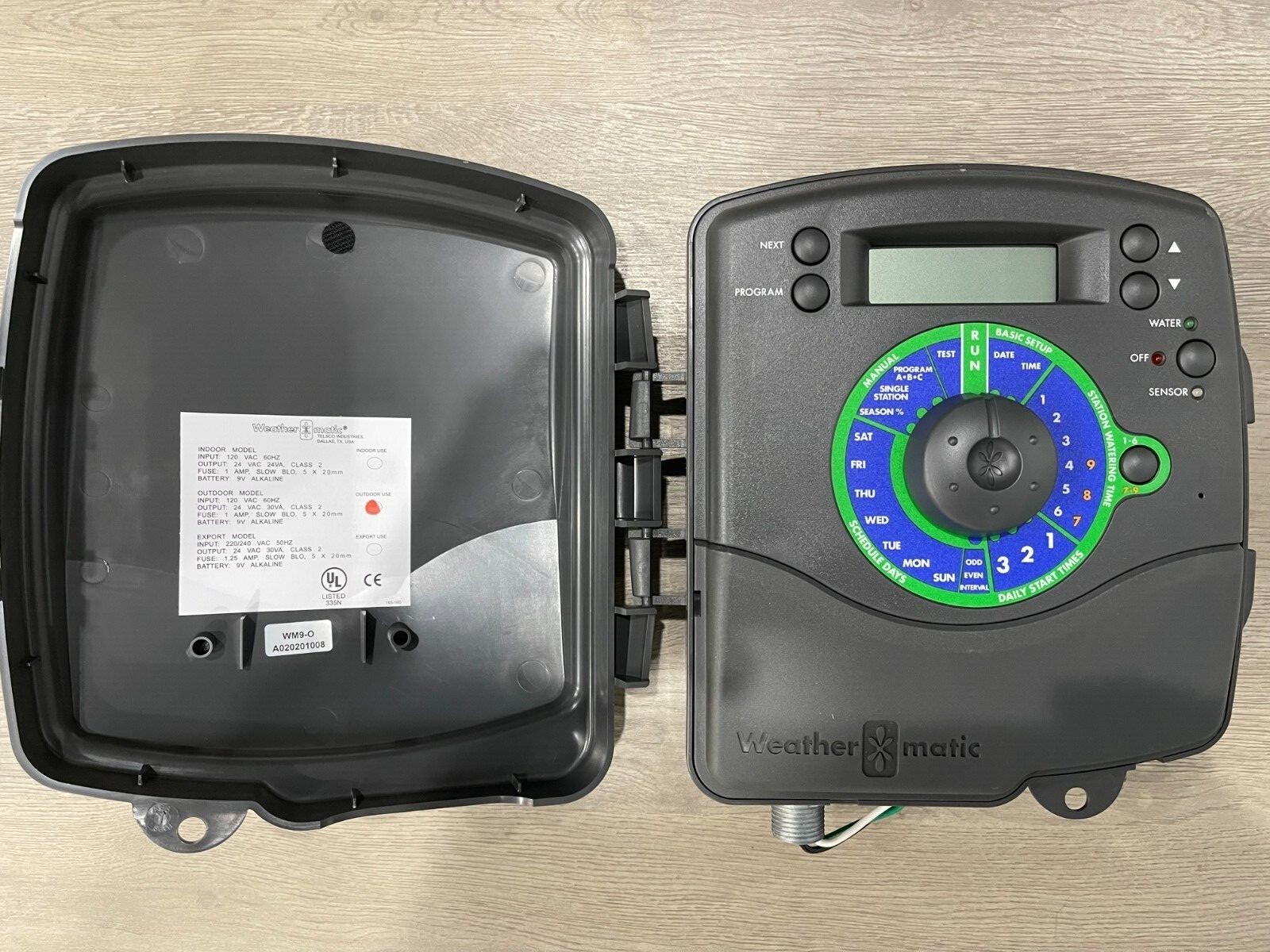 Weathermatic WM9-O Outdoor 9 Station 9 Zone Irrigation Controller