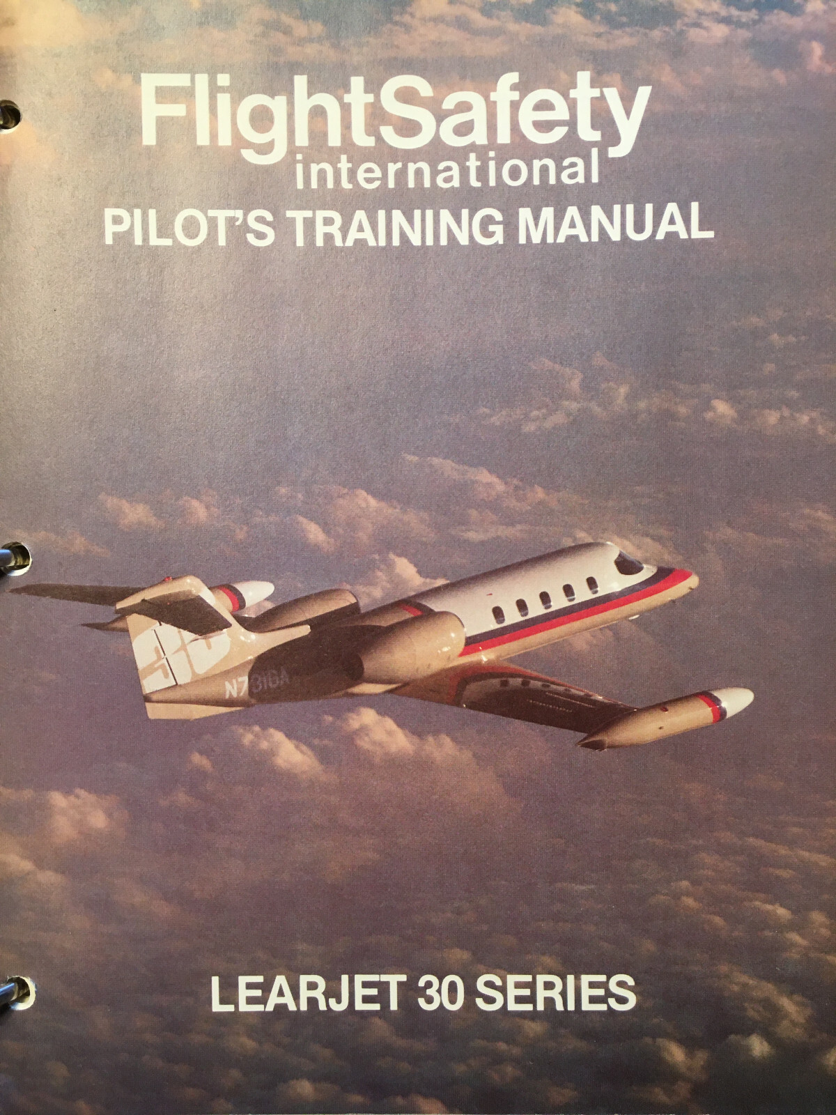 FlightSafety LearJet 30 Series 35, 35A, 36, 36A Pilot Training Manual