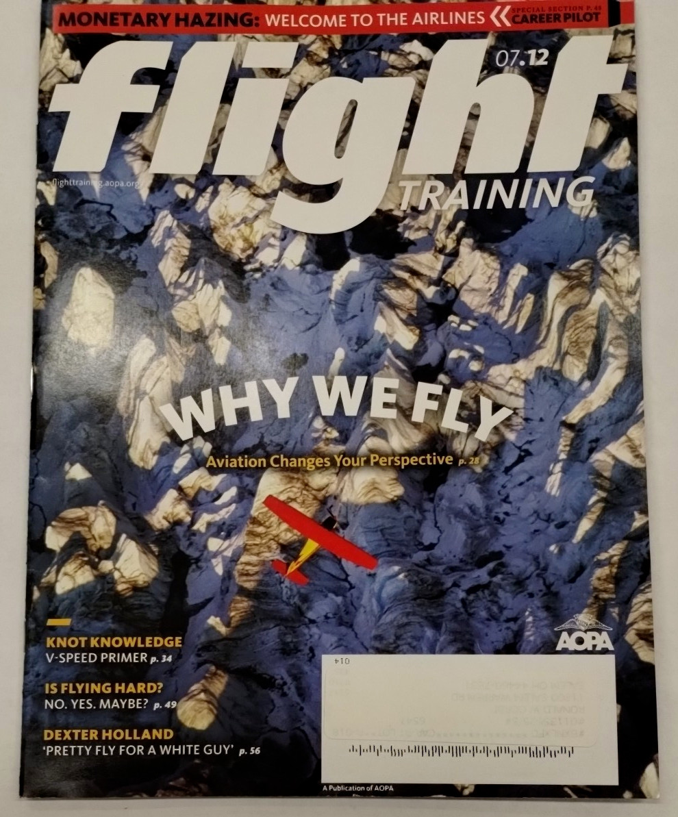 Flight Training Magazine July 2012/Volume 24/Number 7-Original