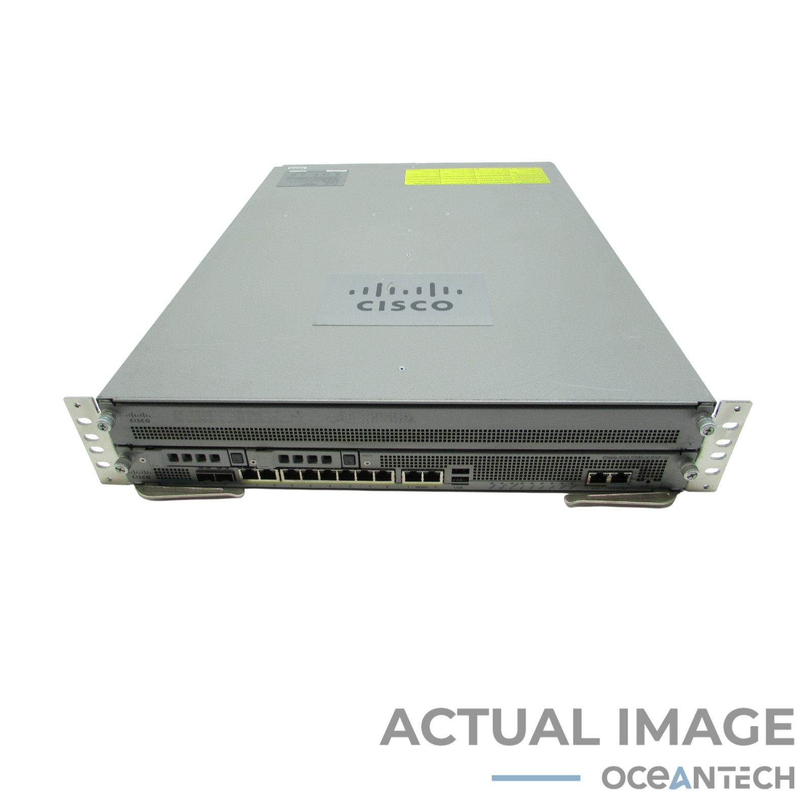 Cisco ASA5585-S10-K9 8 Port Ethernet Switch W/ 1x ASA5585-SSP-10 2x ASA5585-PWR