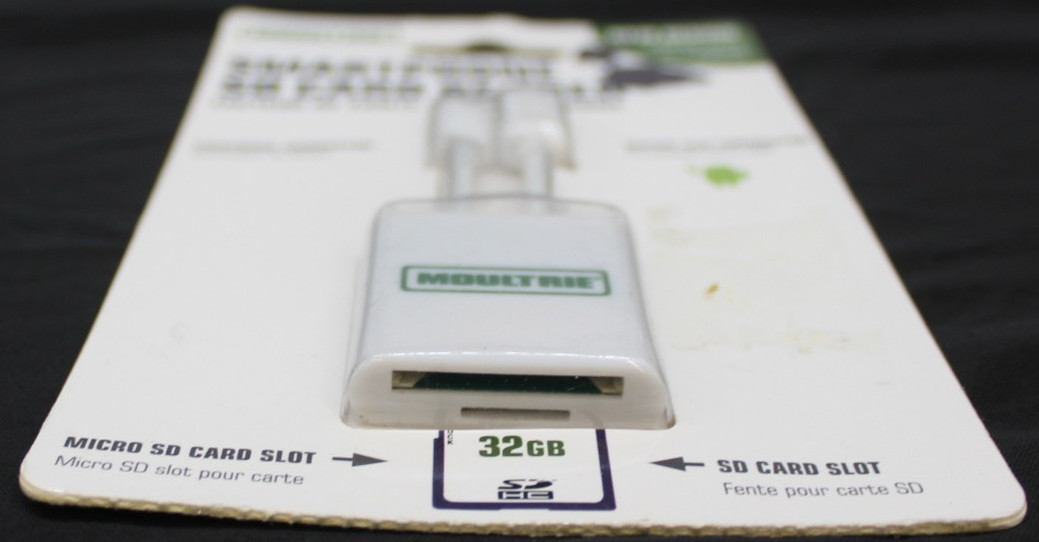 Smartphone SD Card Reader Moultrie Lightning Connector Micro USB Connector