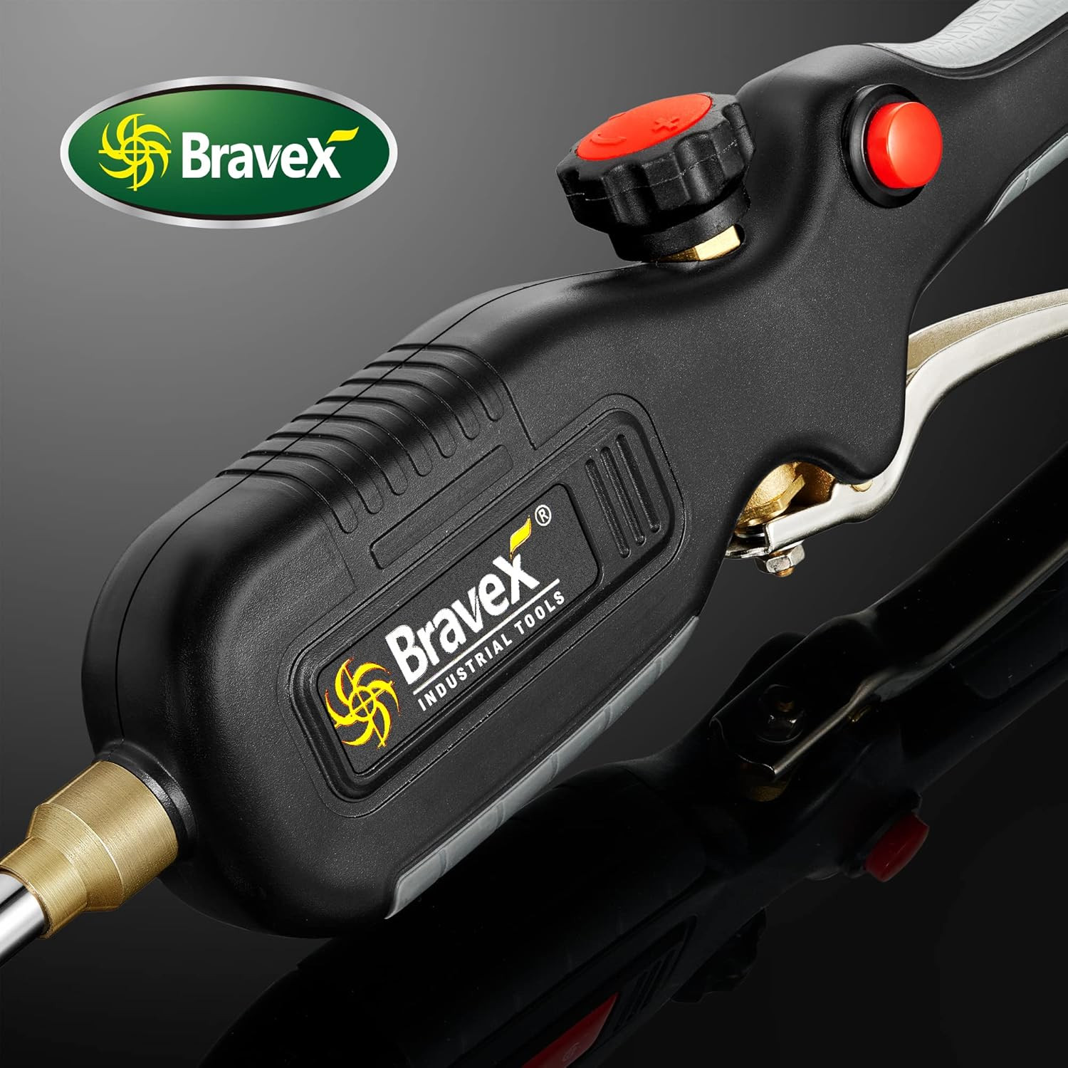 Propane Torch Weed Burner with Automatic Ignition System (Electronic Pulsed Push