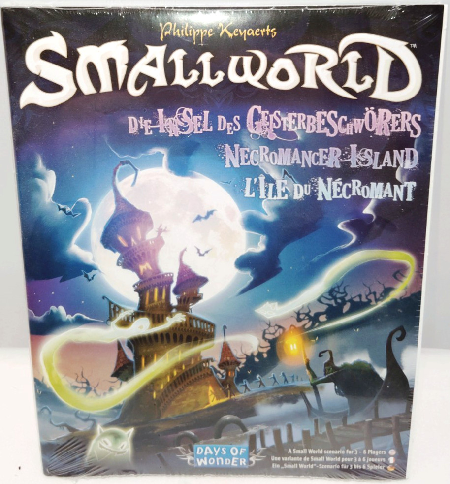 Small World Necromancer Island Expansion Days of Wonder Sealed New DOW7918
