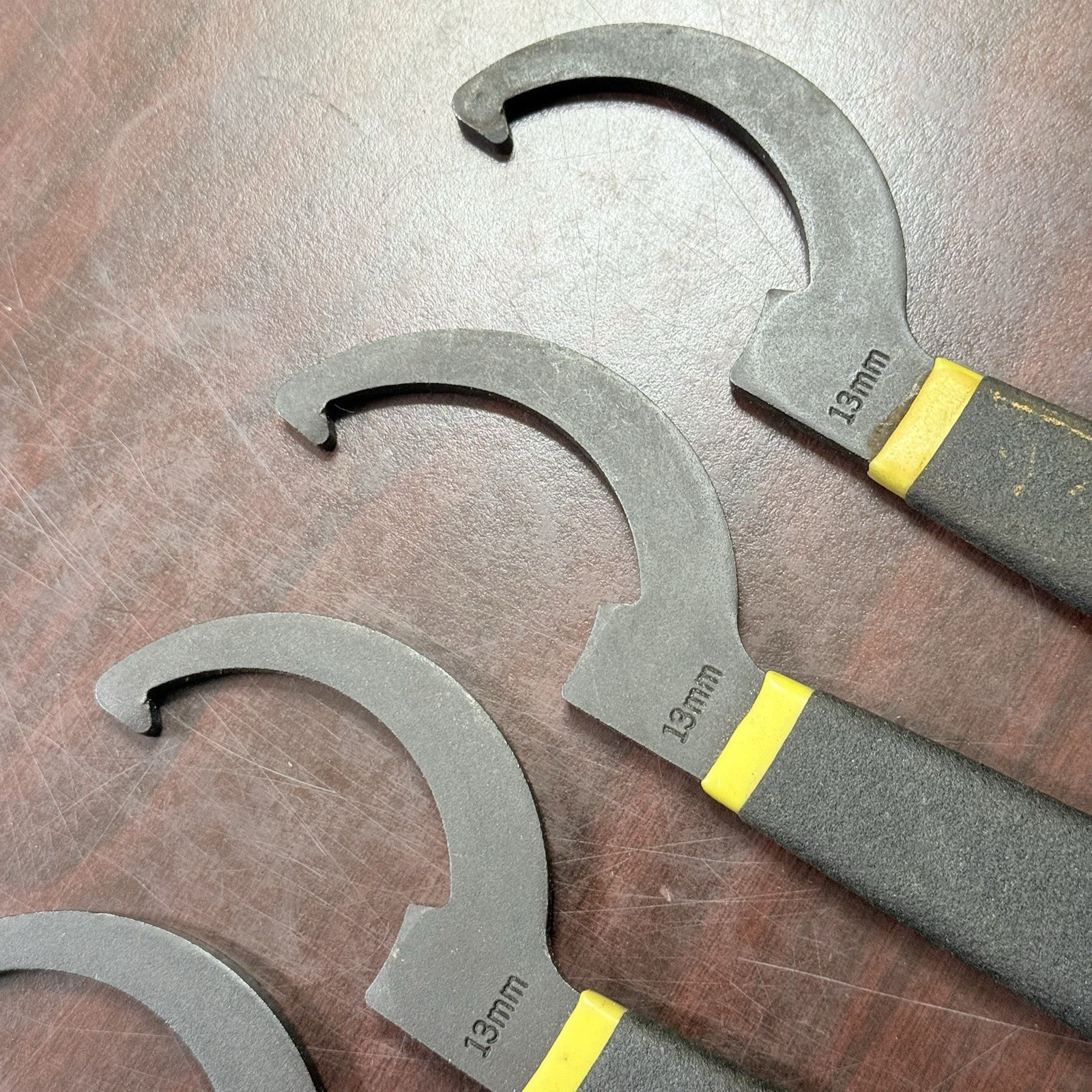 (5) 13mm Hook Spanner Machine Wrenches