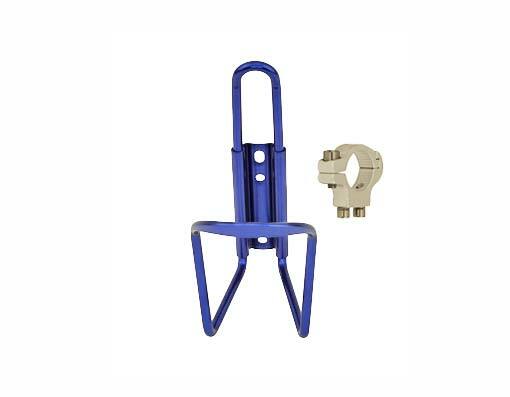 Bike Alloy Handlebar Mount Water Cage Blue. Bike parts,Bicycle parts.
