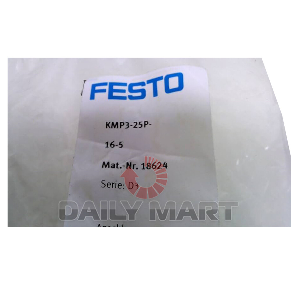 New In Box FESTO KMP3-25P-16-5 18624 Connecting Cable