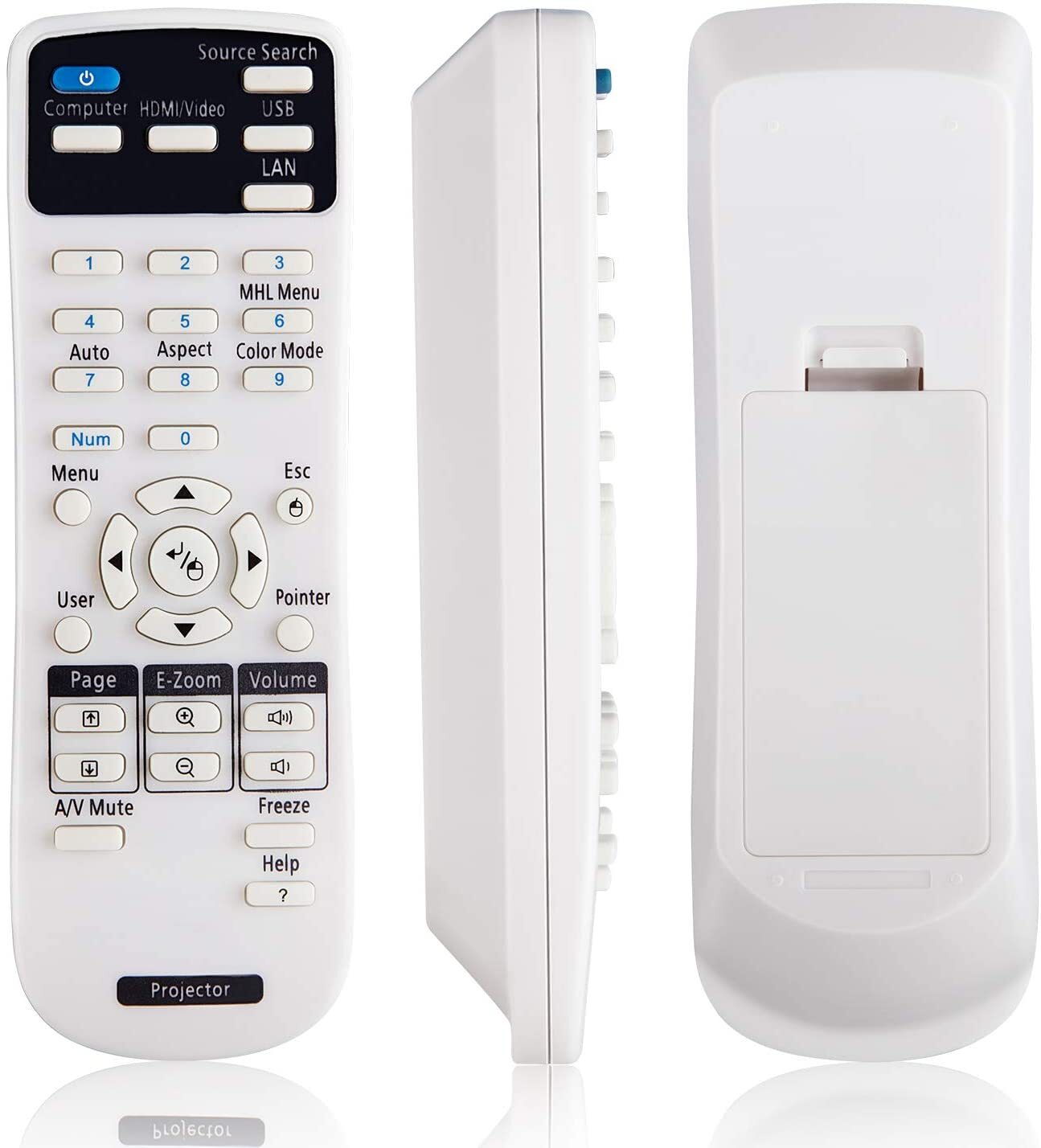 US New Remote Contr For Epson 1040 640 740HD 1613717 1648806 1547200 Projector