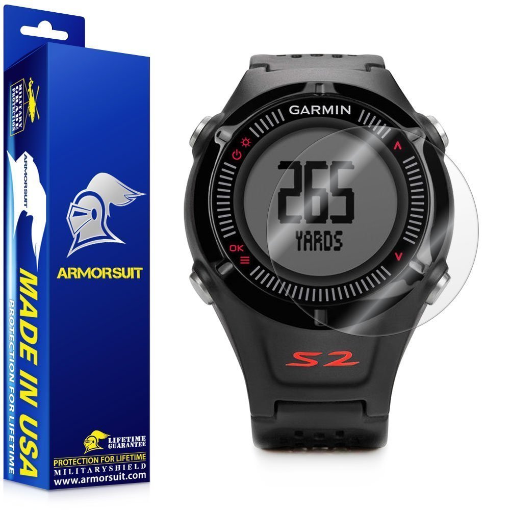 ArmorSuit MilitaryShield [2Pack] Garmin Approach S2 Screen Protector Made in USA