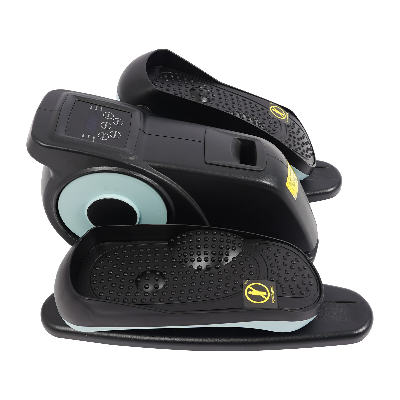 Portable Exercise Pedal Exerciser Foot Pedal Machine Floor Stand+Remote Control