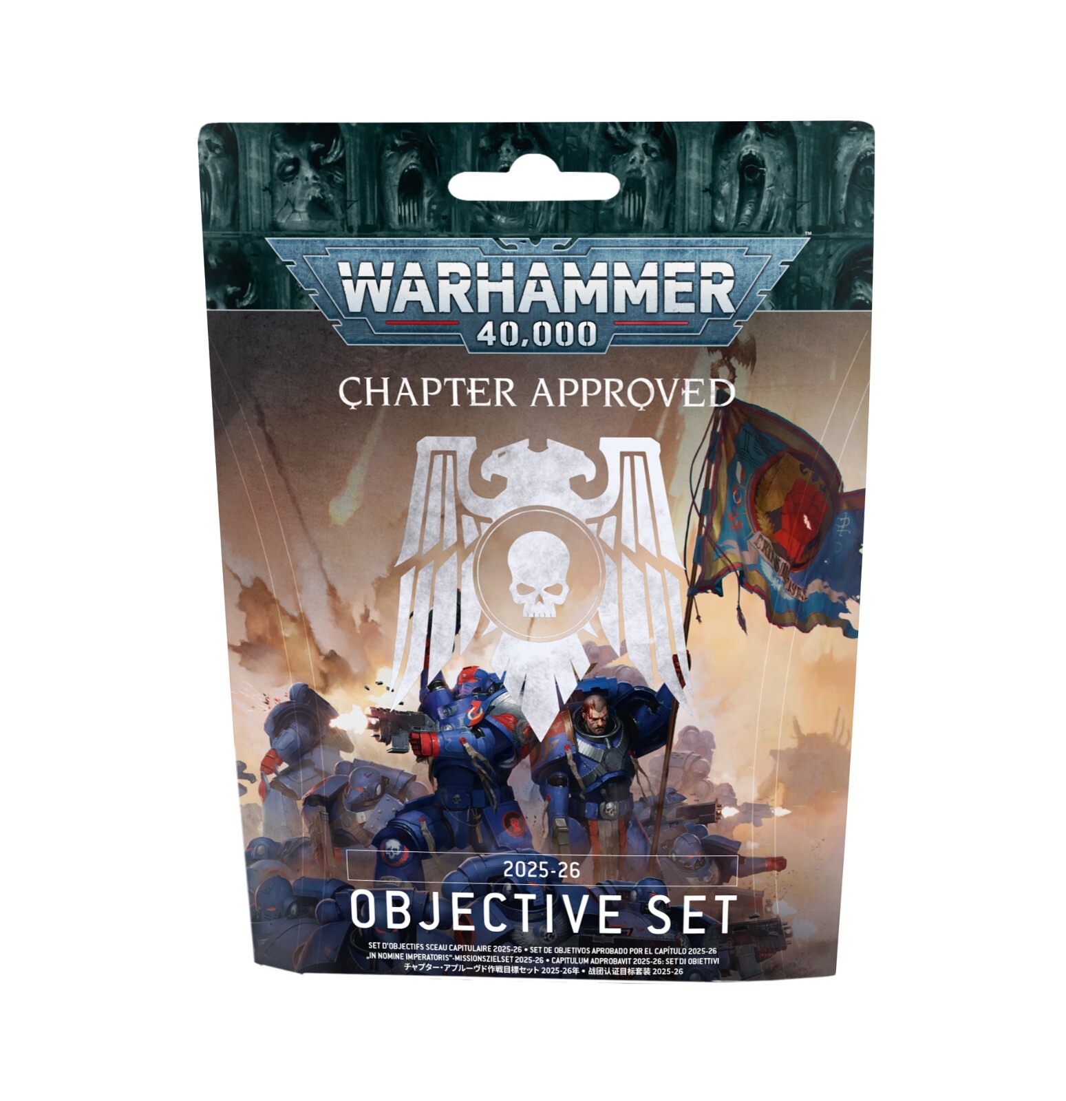 Warhammer 40k Chapter Approved: Objective Set 2025-26 New