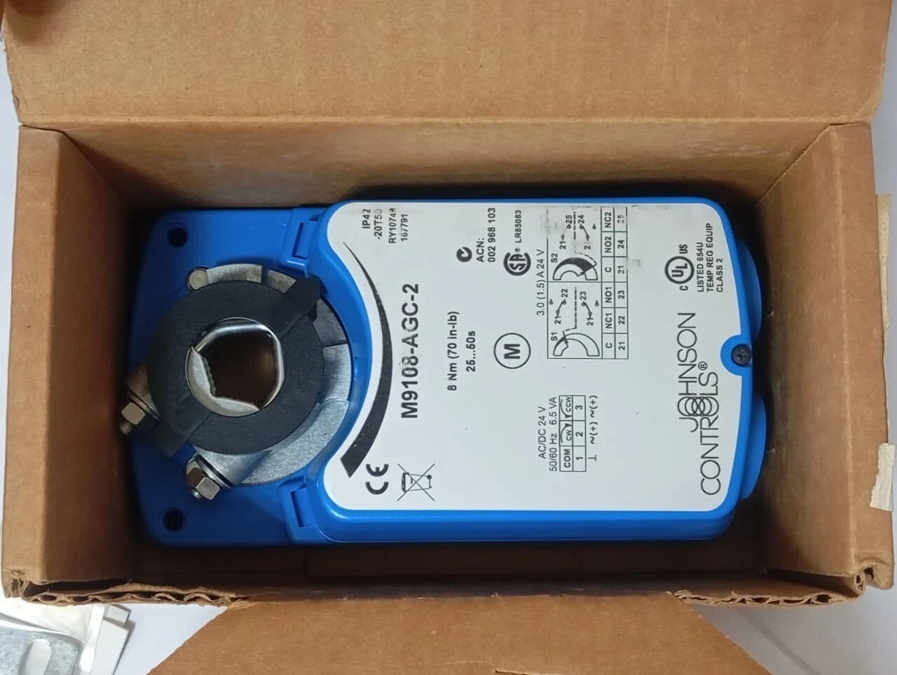 Johnson Controls / Electric Non-Spring Return Actuator / M9108-AGC-2