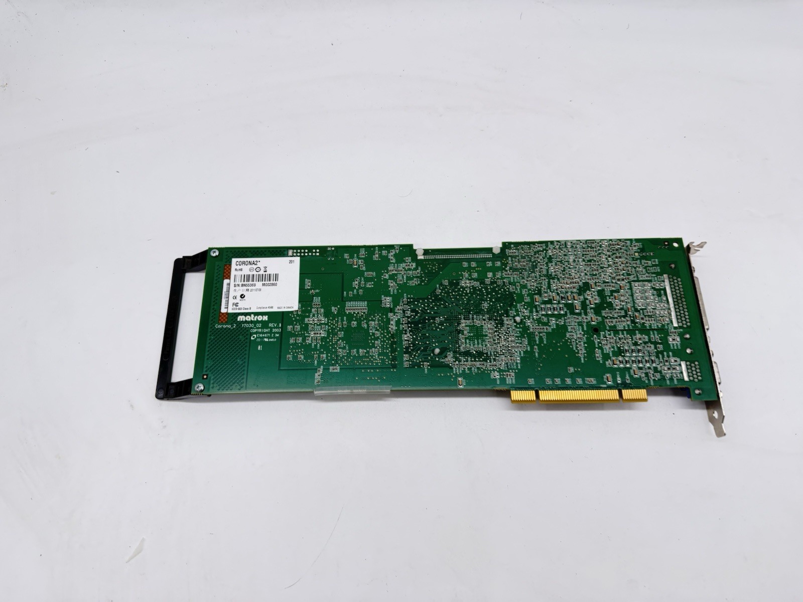 MATROX CORONA 2 Y7030_02 REV B