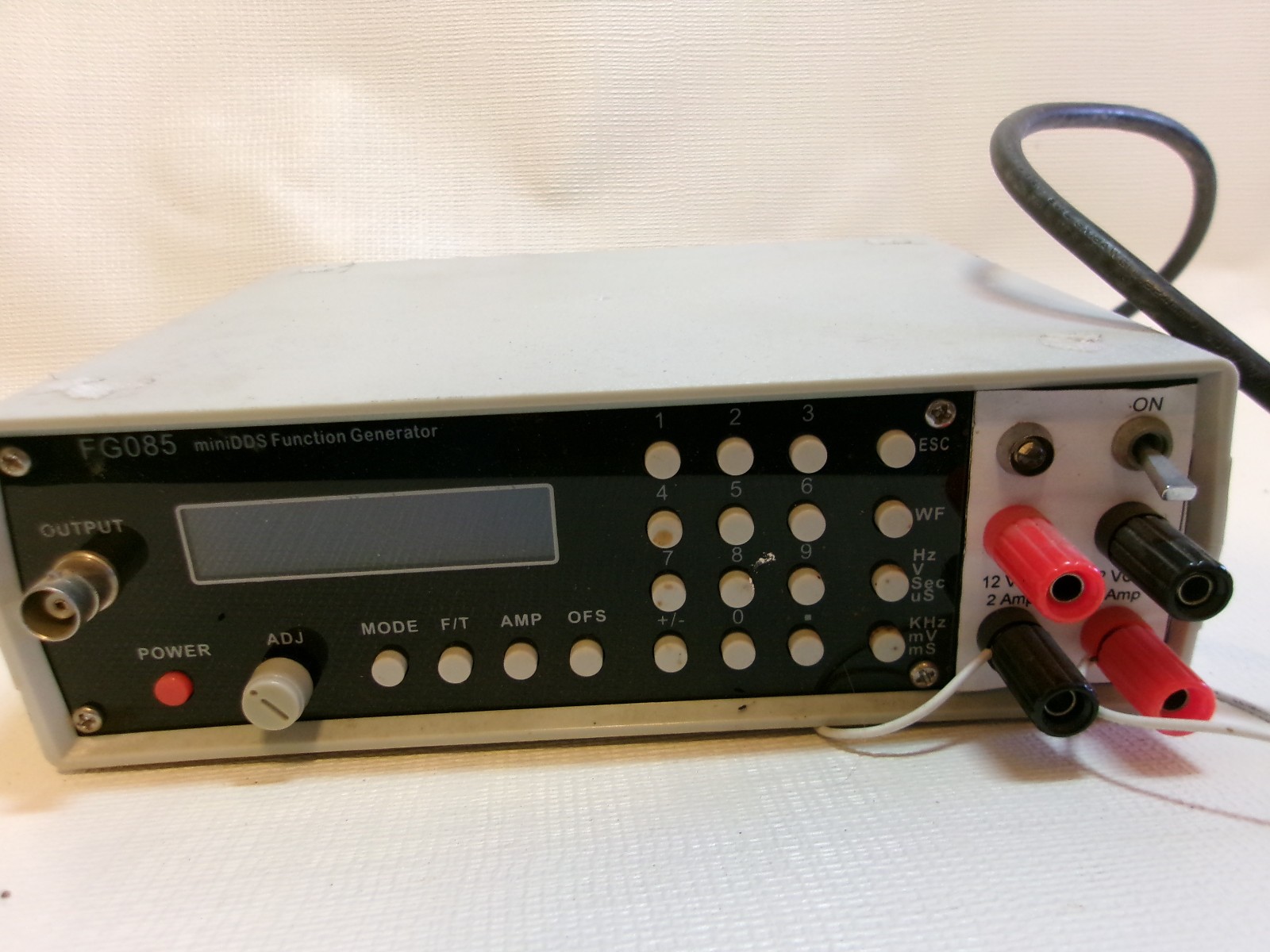 FG085 miniDDS Function Generator Tested