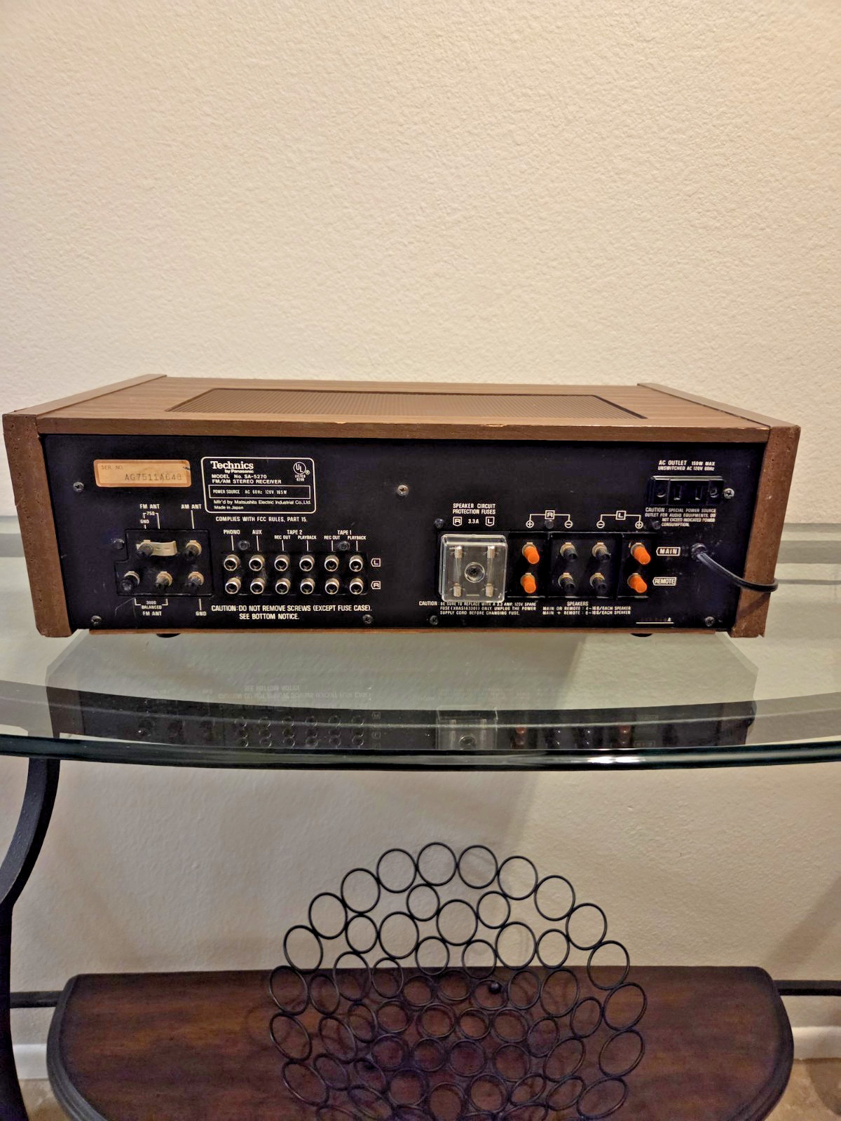 Technics SA-5270 Vintage Stereo Receiver