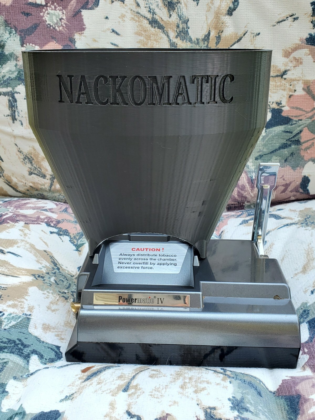 LARGE HOPPER for Powermatic 4 Cigarette Rolling Machine *NO MACHINE INCLUDED*