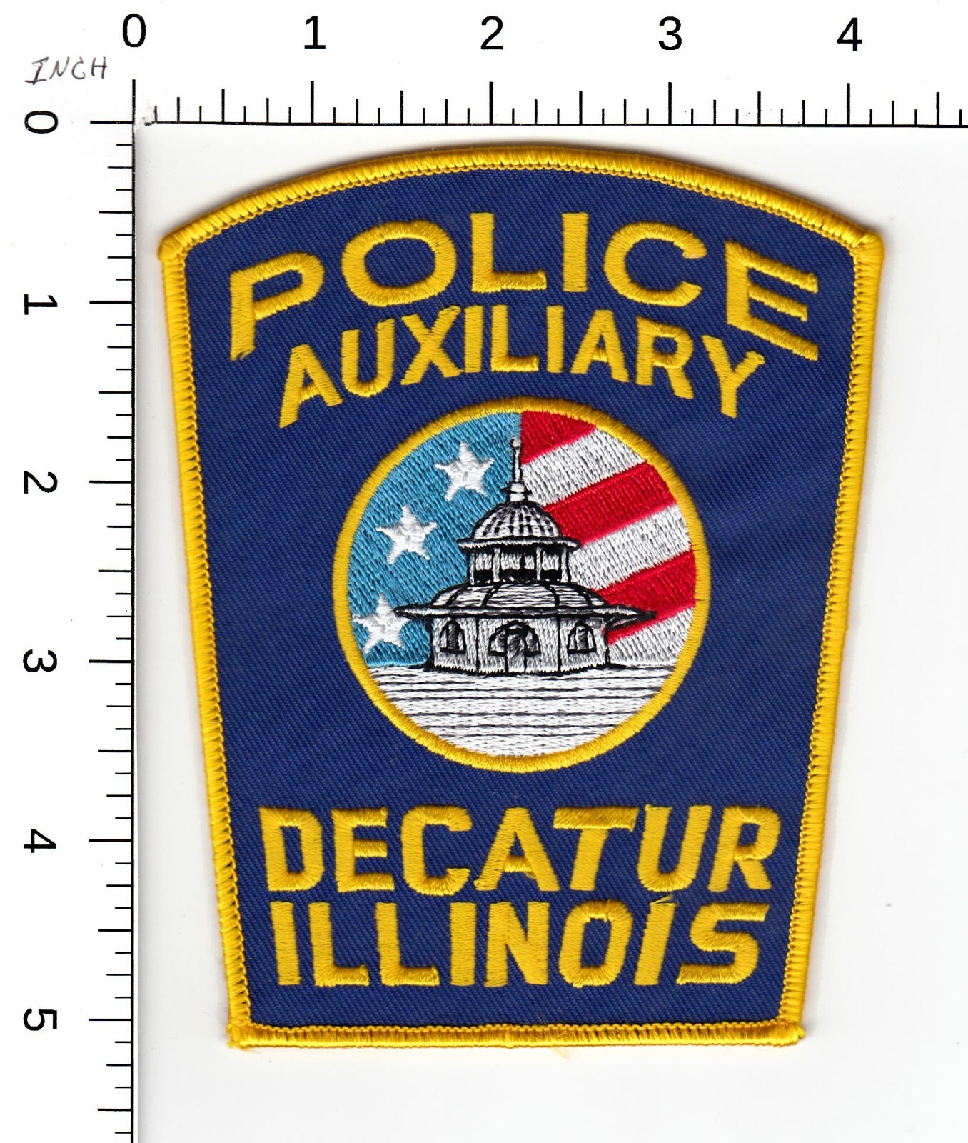 AUXILIARY -- DECATUR -- ILLINOIS POLICE COLLECTIBLE PATCH